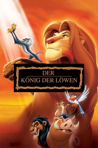 Der König der Löwen Poster