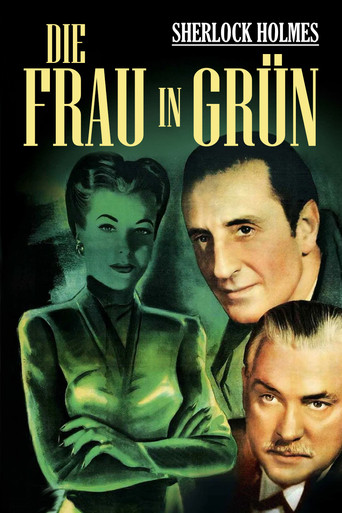 Die Frau in Grün — Filmposter