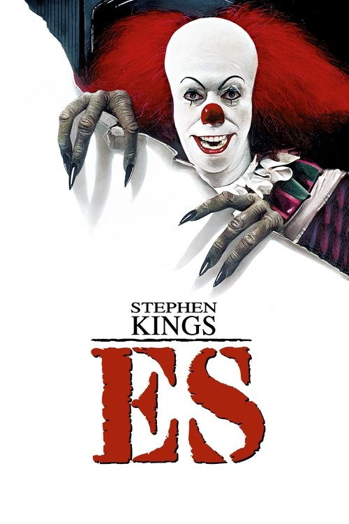 Es (1990): Tim Curry und der Pennywise der eine Generation traumatisierte Poster