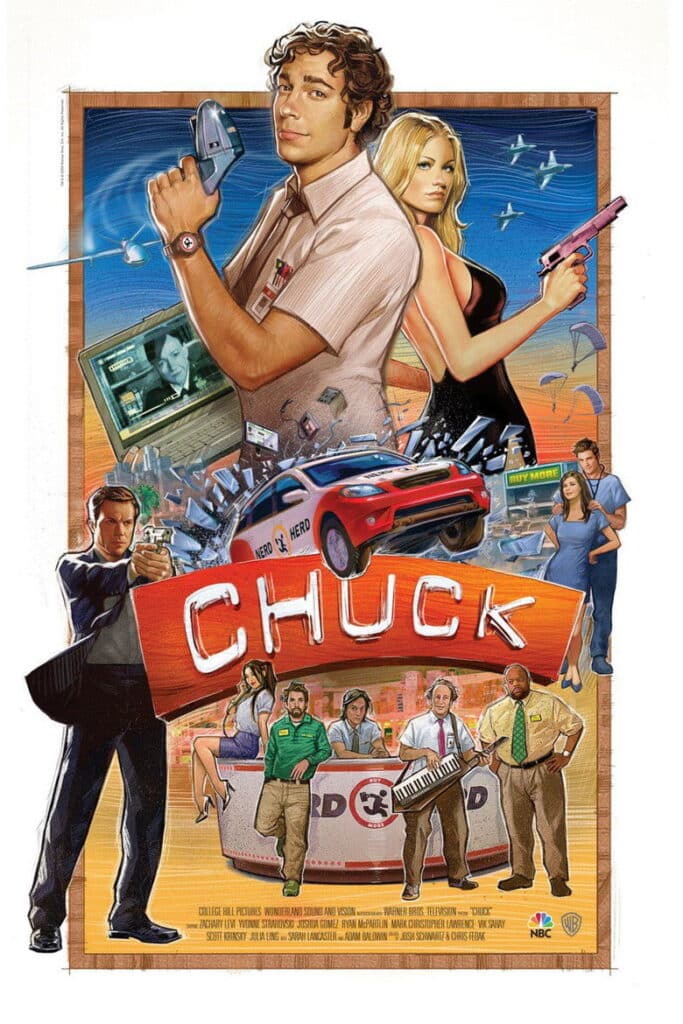 Poster zur Serie Chuck (2007)