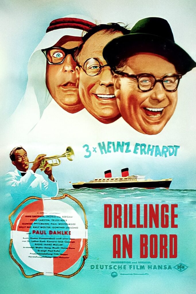 Poster zum Film Drillinge an Bord (1959)