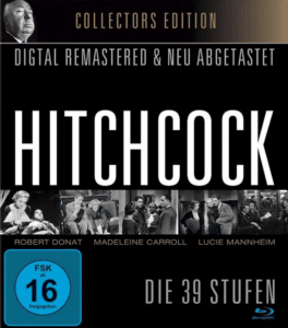 Die 39 Stufen poster