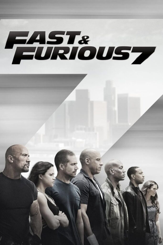 Fast & Furious 7 2015 Poster