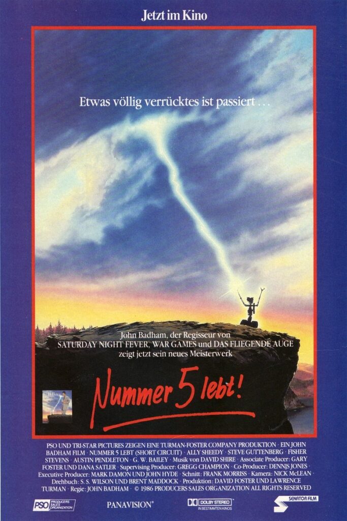 Poster zum Film Nummer 5 lebt! (1986)