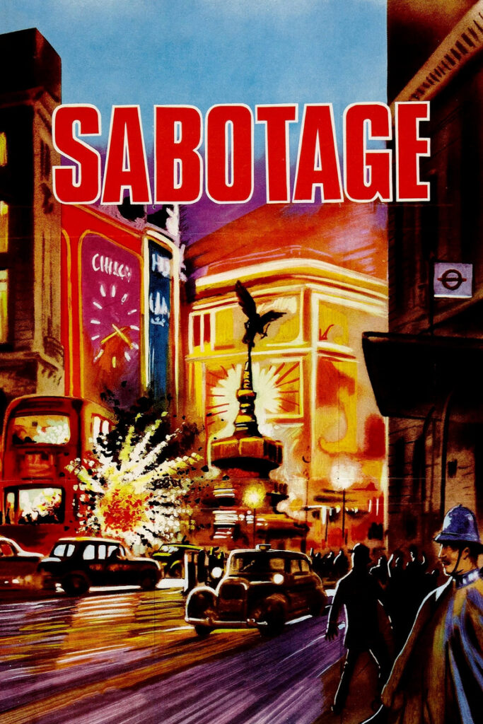 Poster zum Film Sabotage (1936)
