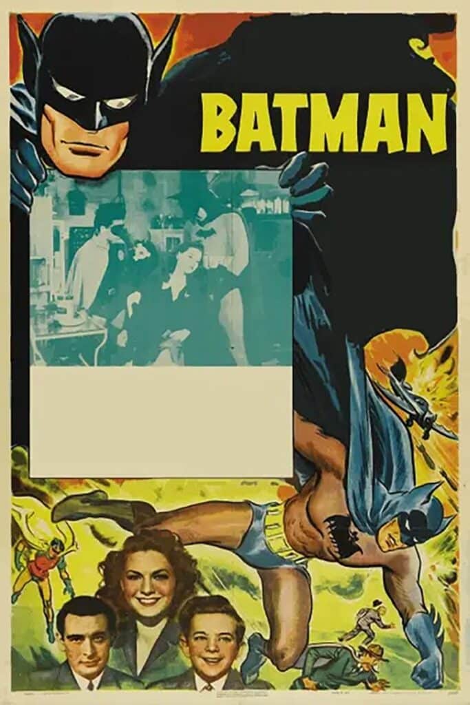 Batman und Robin 1943 Poster