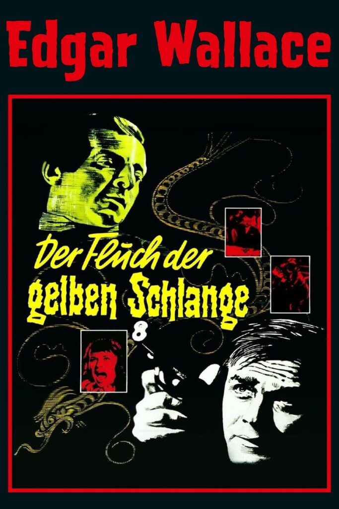 Poster zum Film Der Fluch der gelben Schlange (1963)