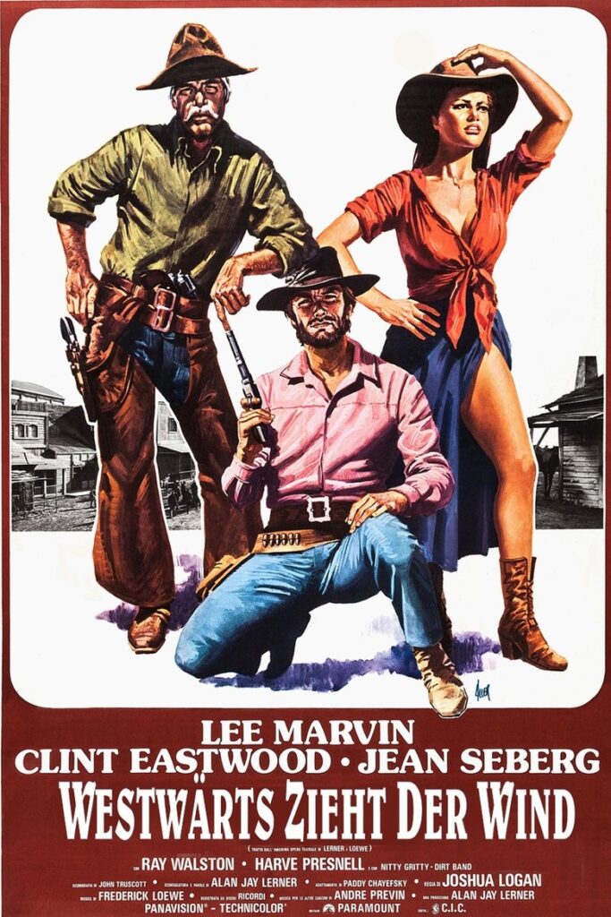 Westwärts zieht der Wind 1969 Poster