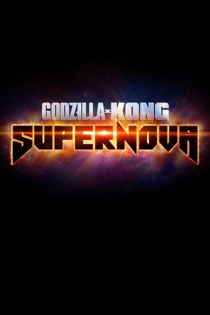 Godzilla x Kong Supernova Produktionsstart Poster