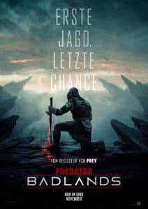 PREDATOR BADLANDS poster