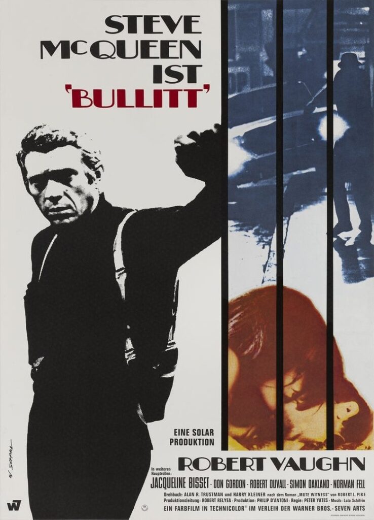 Bullitt 1968 Poster