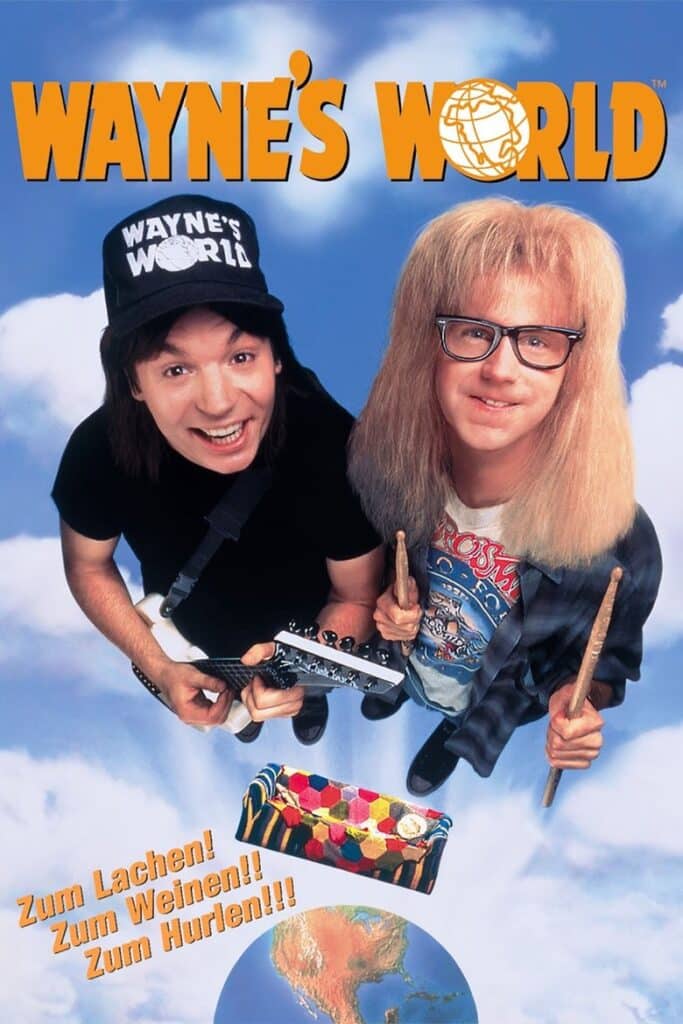 Wayne's World 1992 Poster