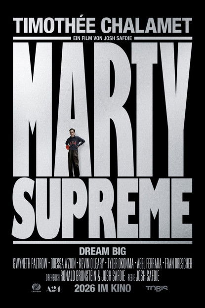 Marty Supreme - Filmposter