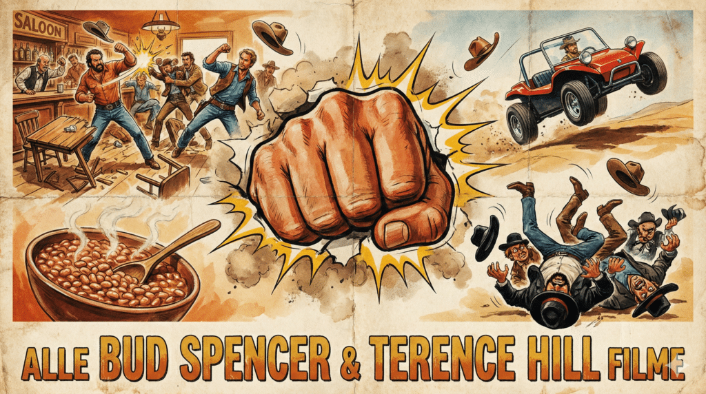Alle Filme mit Bud Spencer und Terence Hill