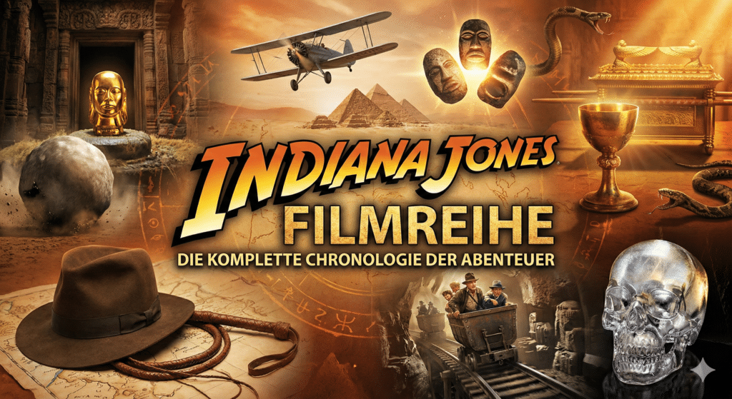 Indiana Jones Filme in der richtigen Reihenfolge