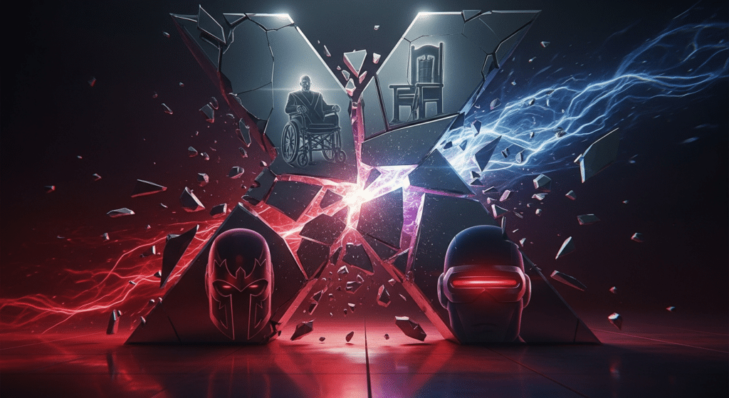 Poster zum Film X-Men im MCU: Avengers Doomsday-Trailer zeigt Professor X, Magneto und Cyclops (2022)