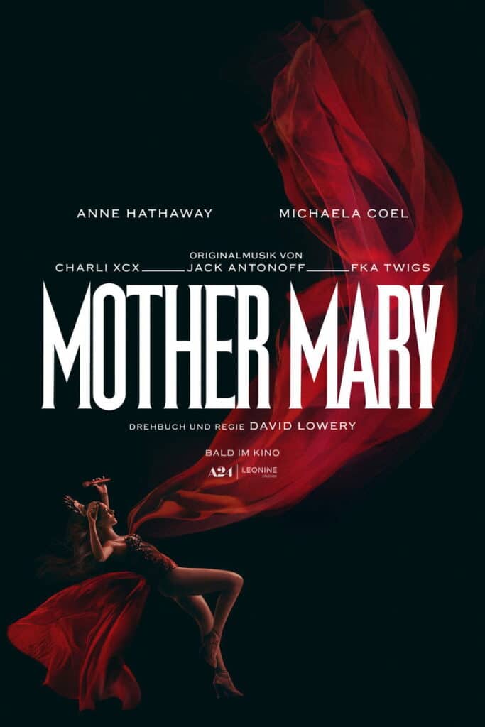 Poster zum Film Mother Mary: David Lowerys dunkelster A24-Film wurde in Koeln gedreht (2026)