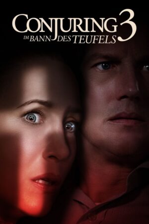 Poster zum Film Conjuring 3: Kein Spukhaus, aber die Warrens tragen es