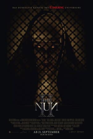 Poster zum Film The Nun II: Valak in Frankreich. Und diesmal stimmt die Atmosphäre.