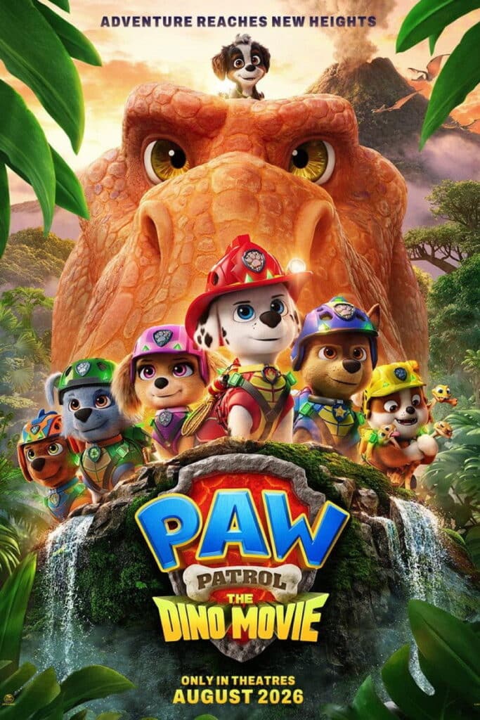 Poster zum Film PAW Patrol: Der Dino Film — wenn die Pups jetzt auch Dinosaurier machen (2026)