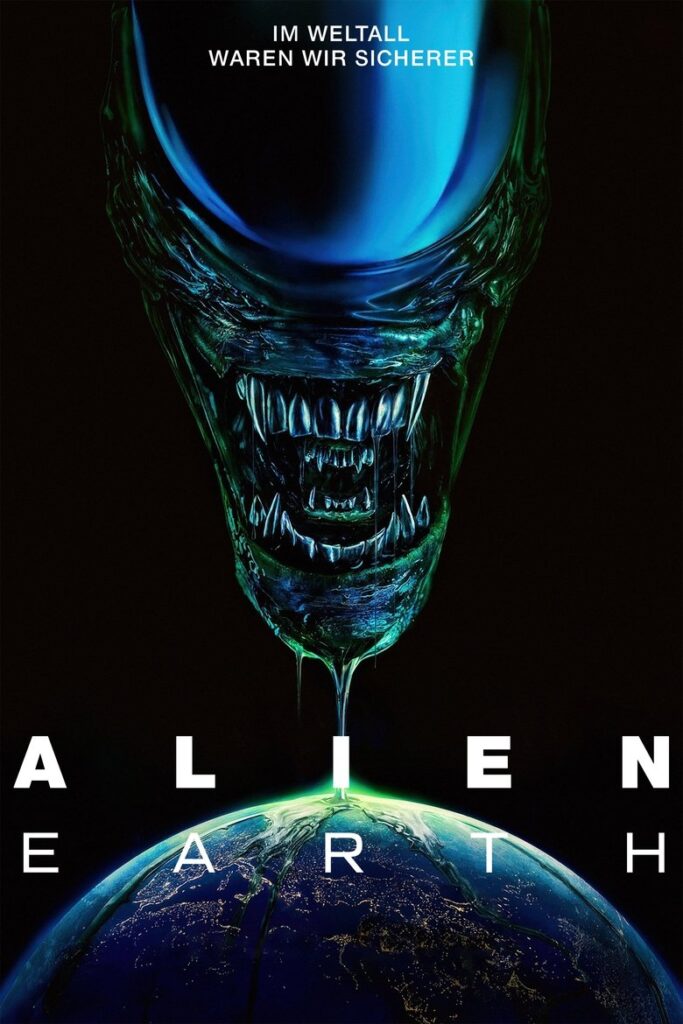 Poster zur Serie Alien: Earth (2025): Hawley bringt den Xenomorph nach Hause (2025)