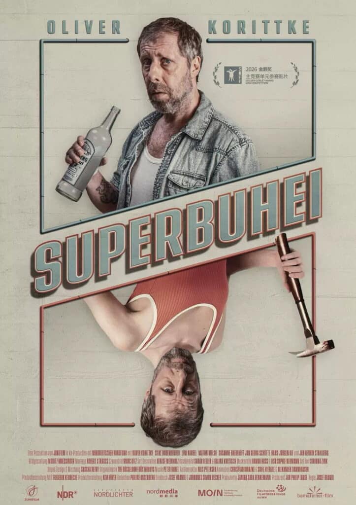 Superbuhei: Josef Brandls Kinodebüt über einen Mann und seinen Zwilling Poster