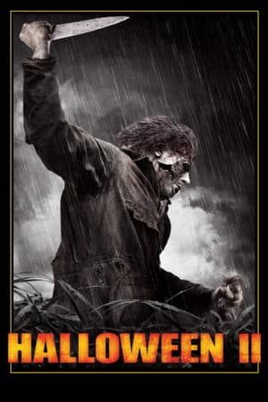 Poster zum Film Halloween II von Rob Zombie: Das weiße Pferd, der Dreck und die Wut