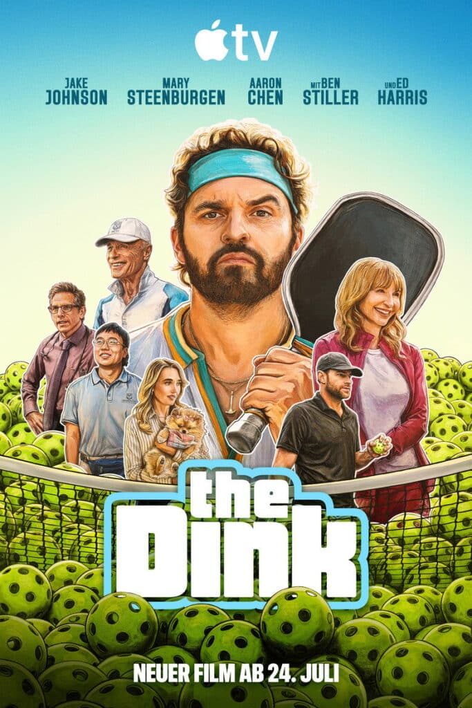 Poster zum Film The Dink: Jake Johnson tauscht Tennis gegen Pickleball (2026)