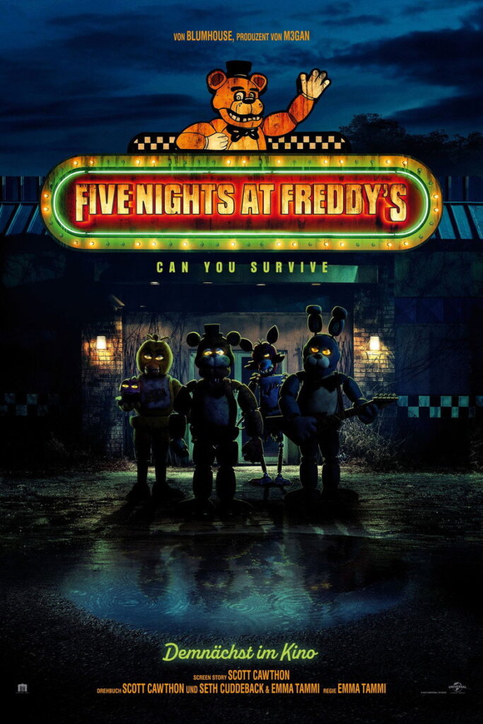 Poster zum Film Five Nights at Freddy’s: Die Puppen sind besser als der Film (2023)