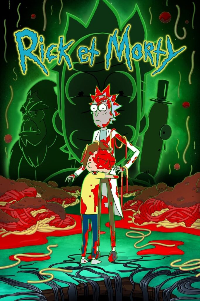 Poster zur Serie Rick and Morty: Neun Staffeln und endlich zählt der eigene Kanon (2013)