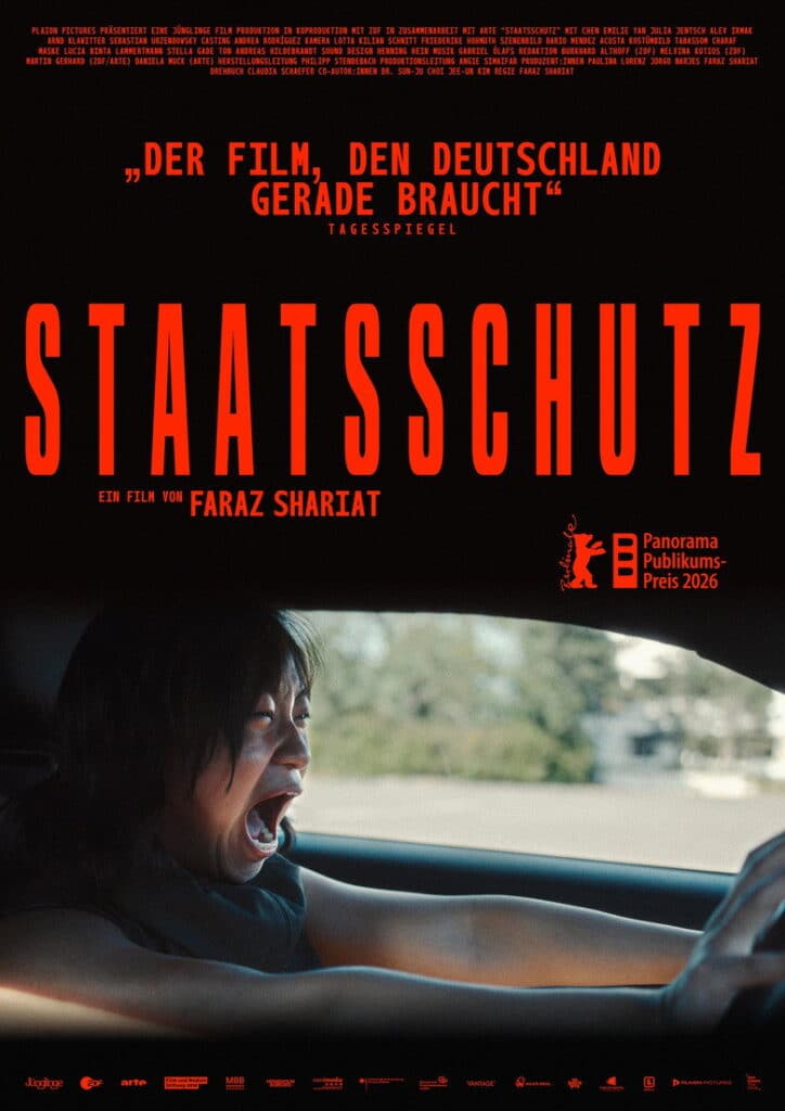Staatsschutz: Shariats zweiter Film stellt die Justiz vor Gericht Poster
