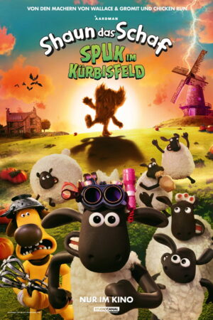 Poster zum Film Shaun das Schaf – Spuk im Kürbisfeld: Ein Monsterfilm nach den Regeln der Farm