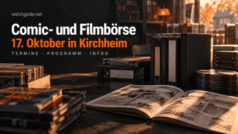 Symbolisches WatchGuide-Motiv zu Comic- und Filmbörse, keine Aufnahme der Veranstaltung.