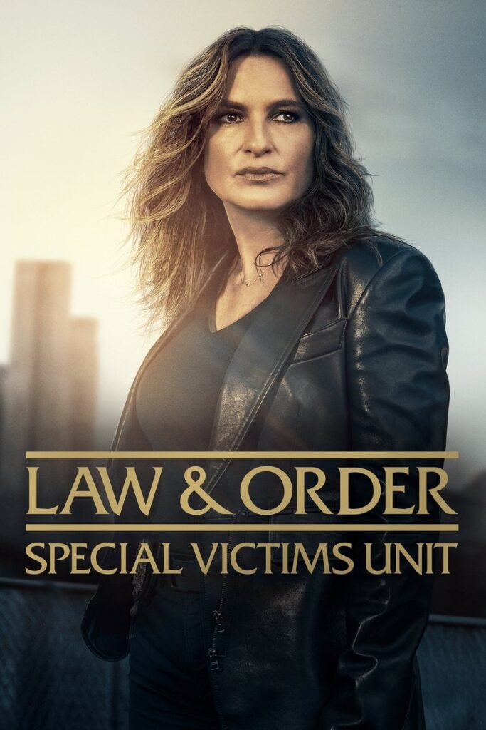 Poster zur Serie Law & Order: Special Victims Unit: Hargitay trägt, das Fallmuster nutzt sich ab (1999)