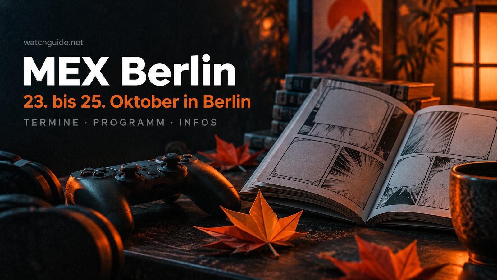 Symbolisches WatchGuide-Motiv zu MEX Berlin, keine Aufnahme der Veranstaltung.